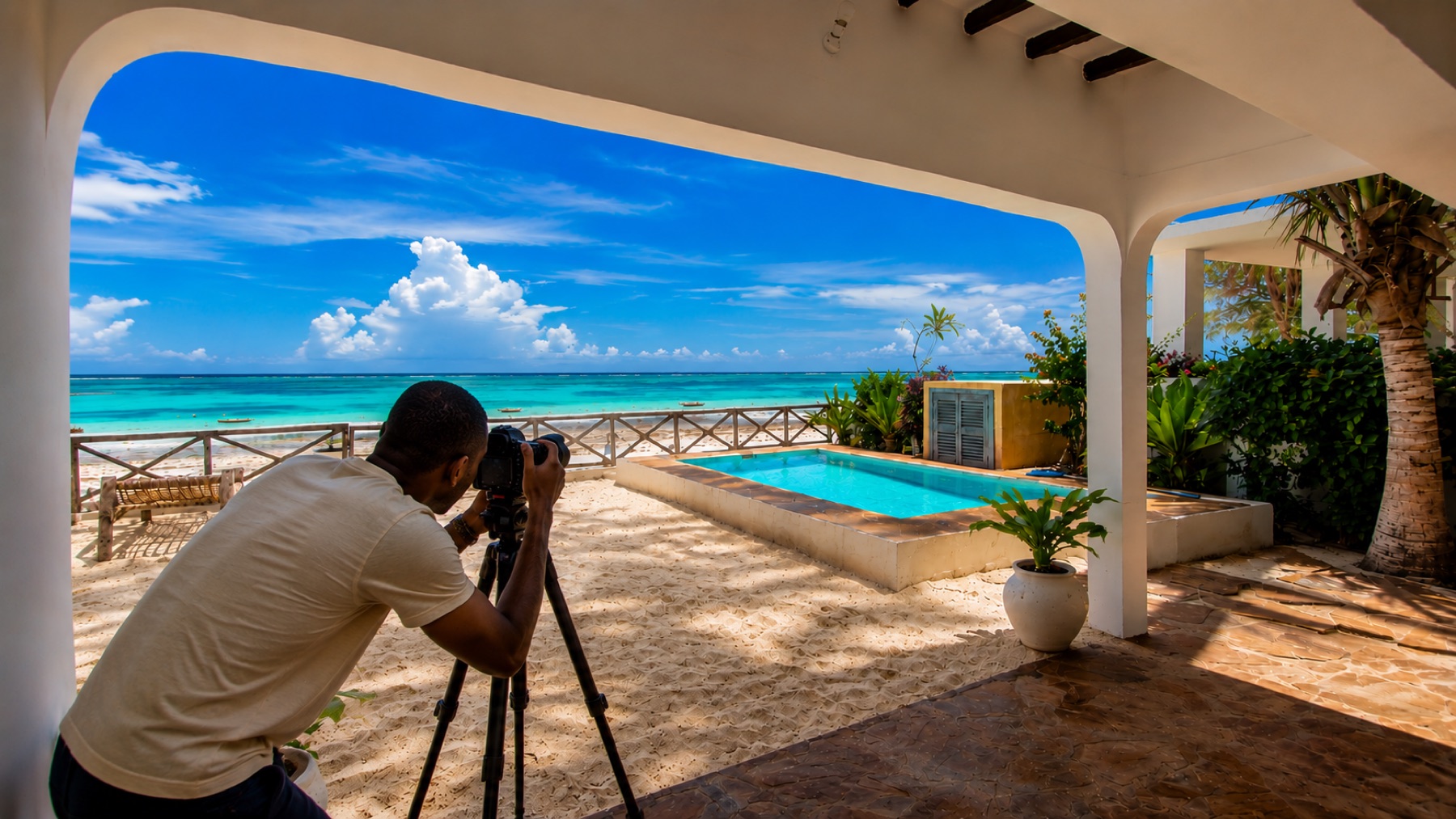 Professional property photography in Zanzibar